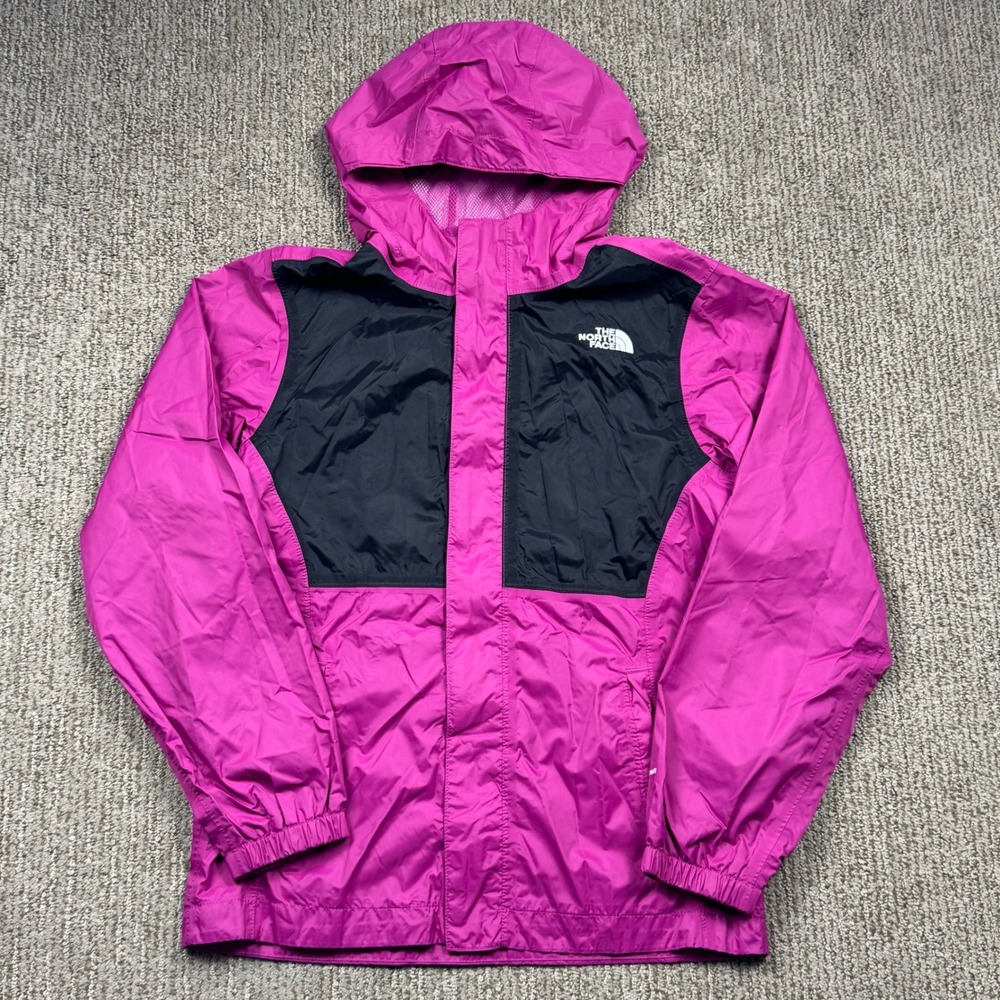 The North Face Rain Jacket Youth Girls L 14/16 DryVent Hooded Waterproof